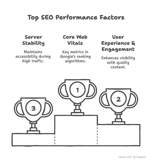 Top SEO performing factors