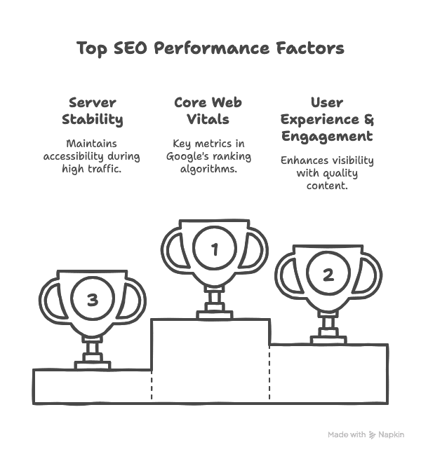 Top SEO performing factors